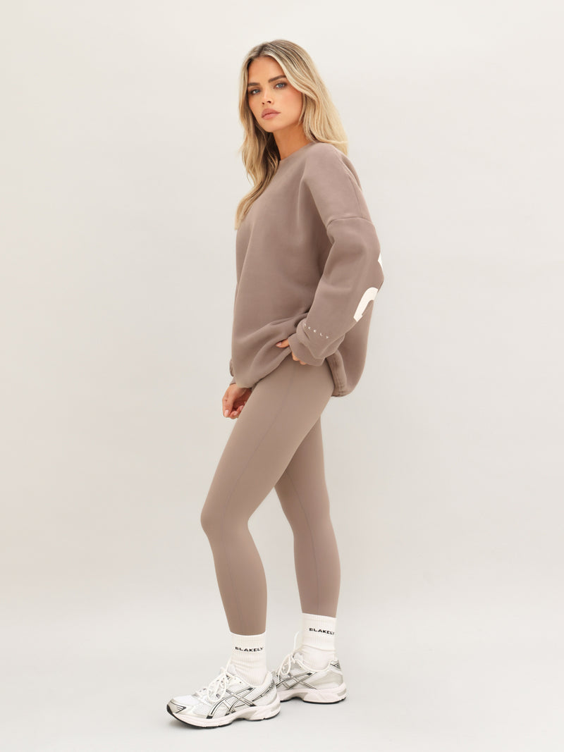 Isabel Oversized Sweater - Soft Brown