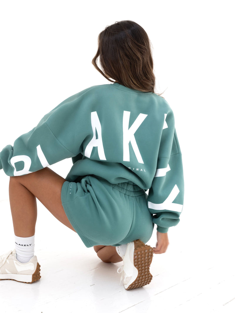 Isabel Oversized Sweater - Deep Sage