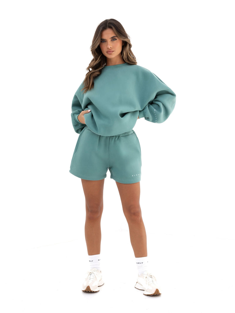 Isabel Oversized Sweater - Deep Sage