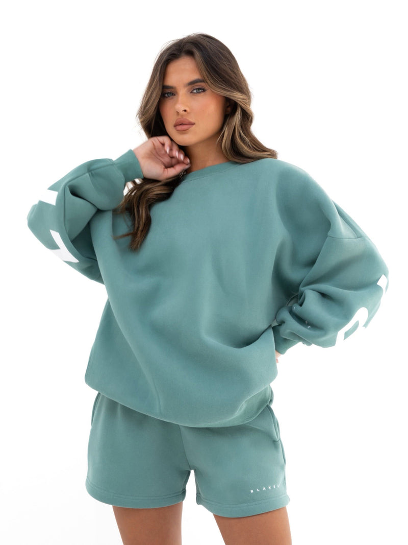 Isabel Oversized Sweater - Deep Sage