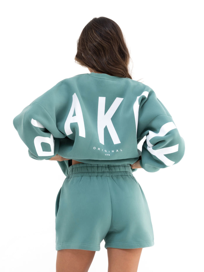 Isabel Oversized Sweater - Deep Sage