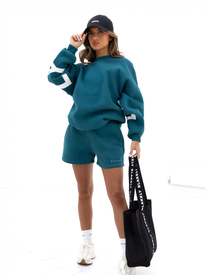 Isabel Oversized Sweater - Storm Teal