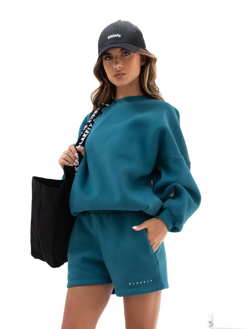 Isabel Oversized Sweater - Storm Teal