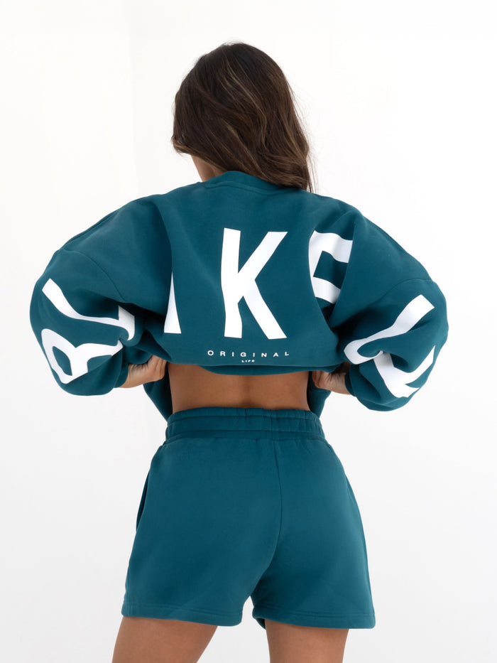 Isabel Oversized Sweater - Storm Teal