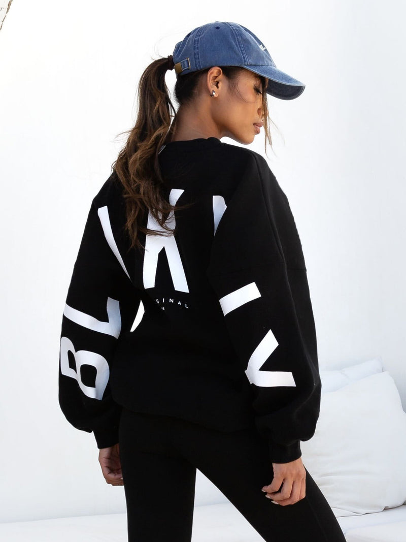 Isabel Oversized Sweater - Black