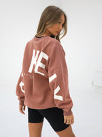 Isabel Oversized Jumper - Clay