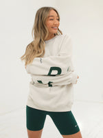 Life & Style II Isabel Oversized Jumper - Chalk