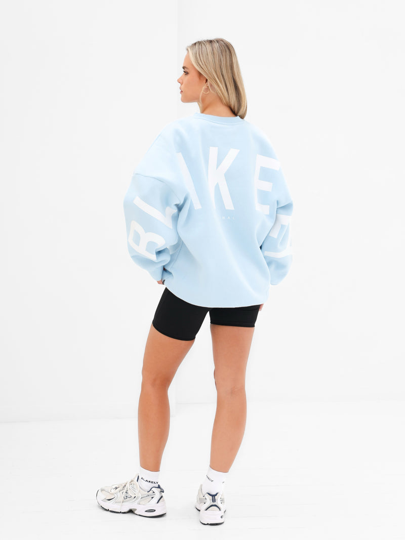 Isabel Oversized Sweater - Baby Blue