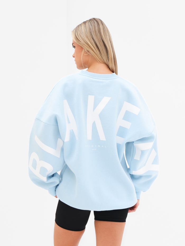 Isabel Oversized Sweater - Baby Blue