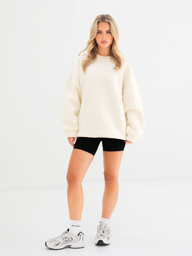 Isabel Oversized Sweater - Off White