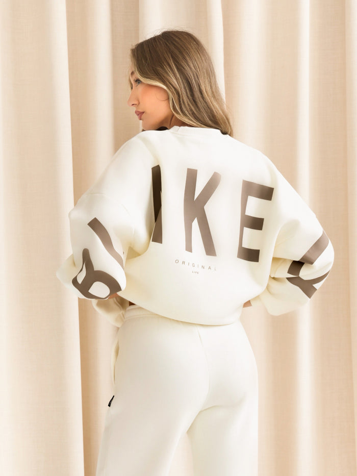 Isabel Oversized Sweater - Off White