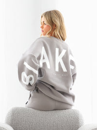 Isabel Oversized Sweater - Cloud Grey