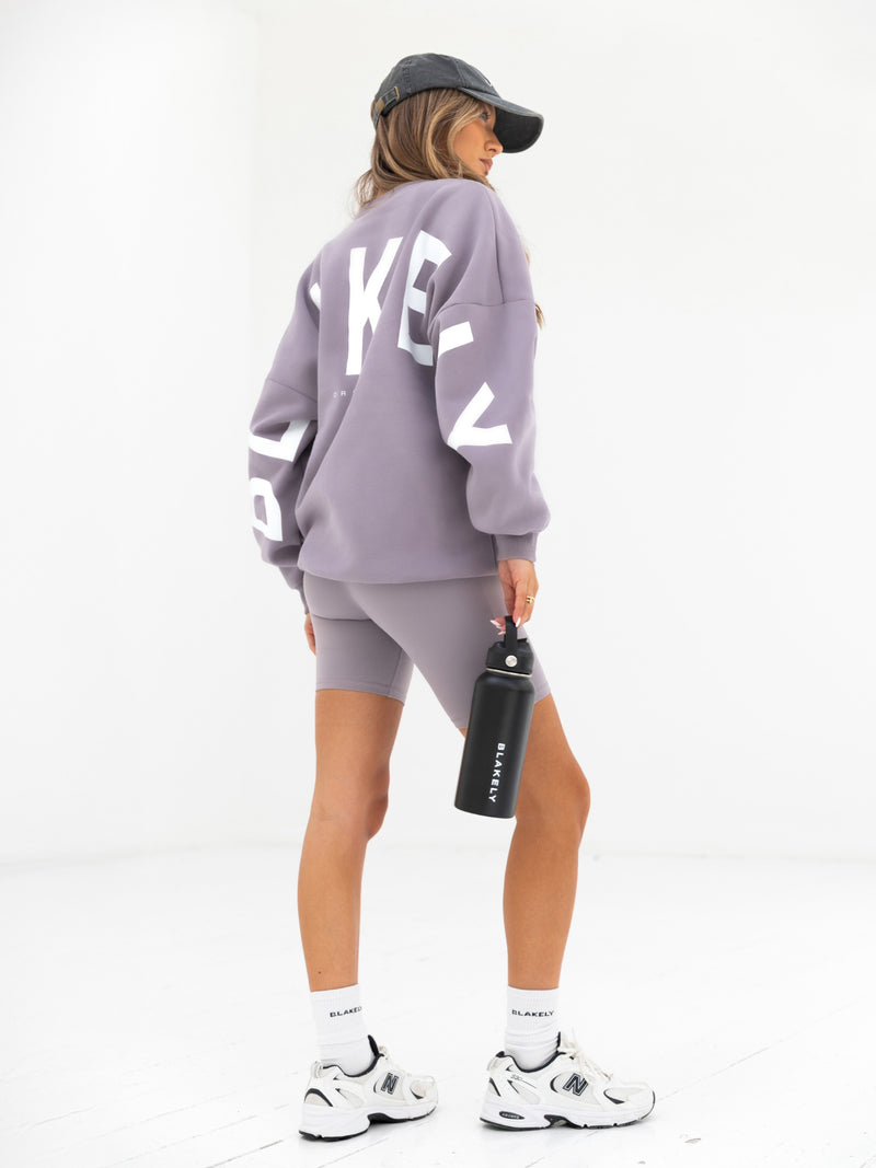 Isabel Oversized Sweater - Soft Purple