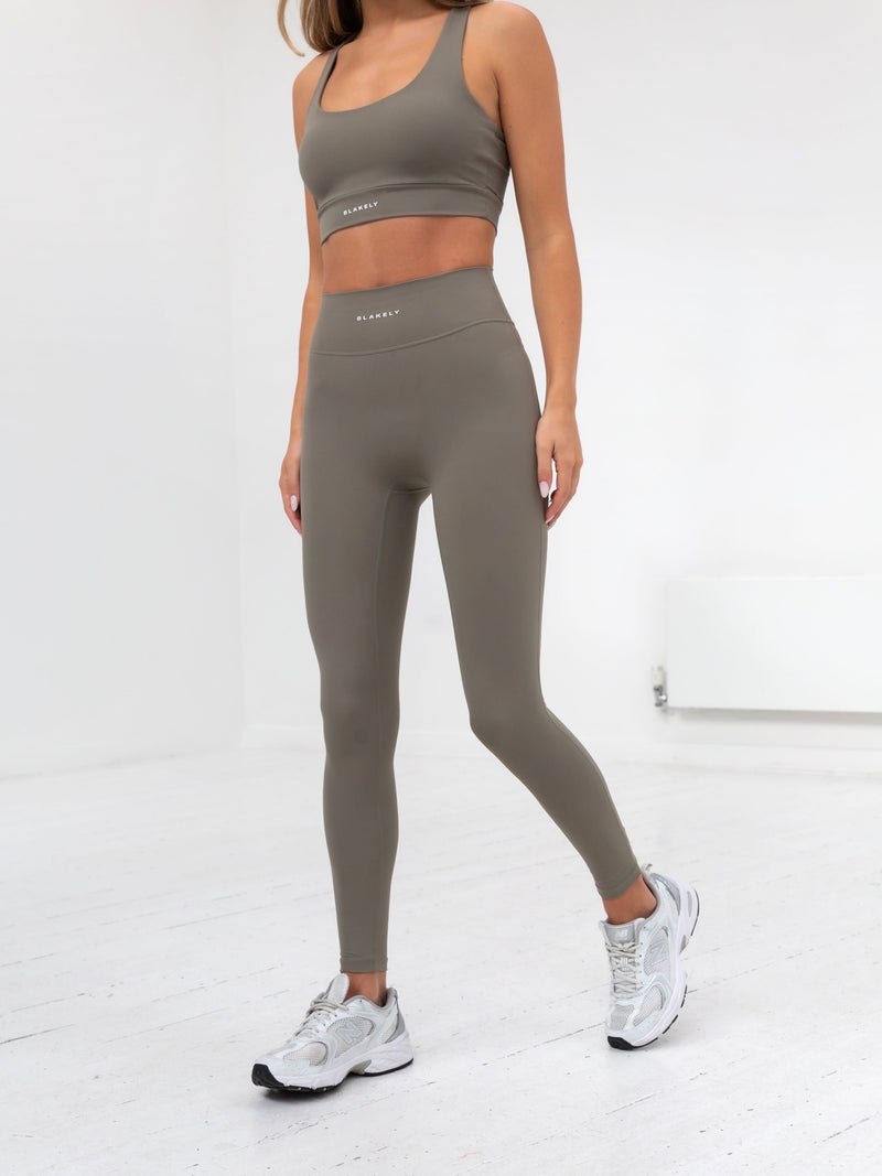 Ultimate Active Leggings - Safari Green