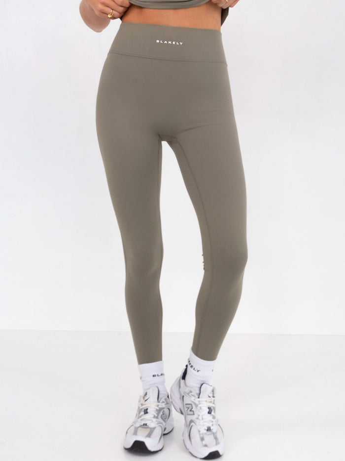 Ultimate Soft Lifestyle Leggings - Safari Green