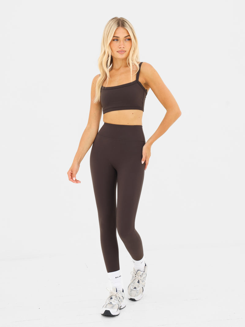 Ultimate Sports Bra - Chocolate Brown