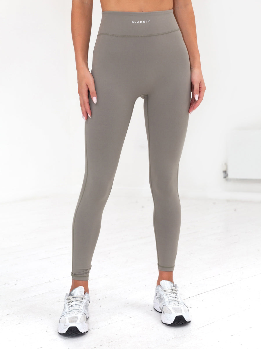 Series Leggings - Stone Grey