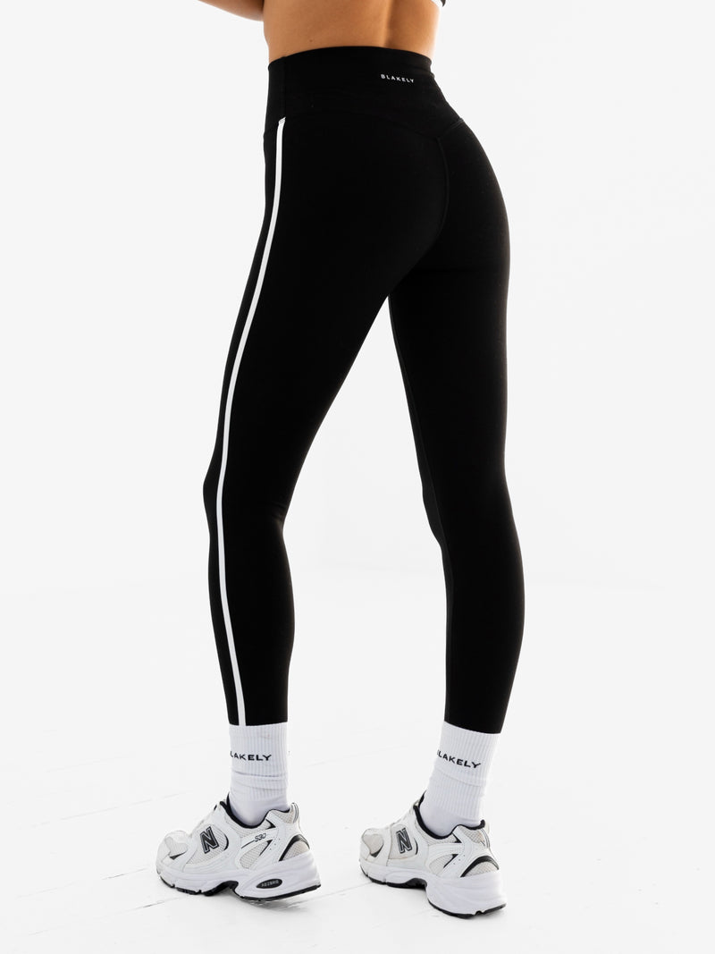 Ines Active Leggings - Black