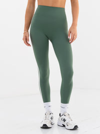 Ines Active Leggings - Vintage Green