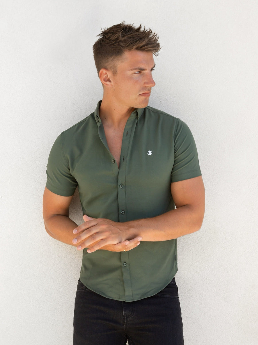 Ronan Short Sleeve Shirt - Green