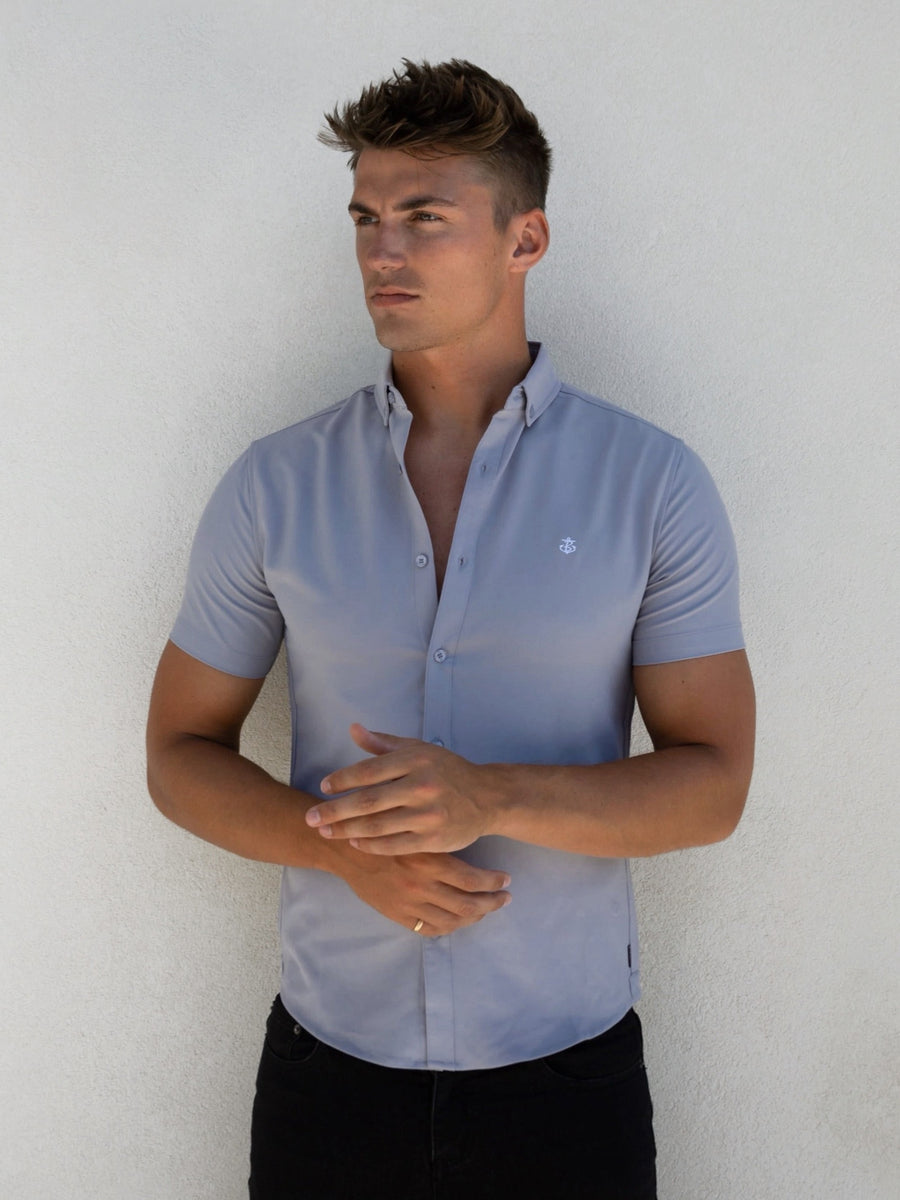 Navarra Short Sleeve Shirt - Pale Lilac