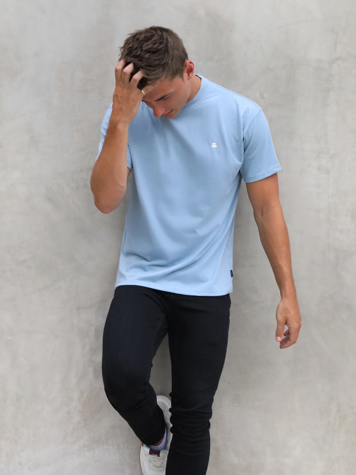 Anchor Relaxed T-Shirt - Ice Blue