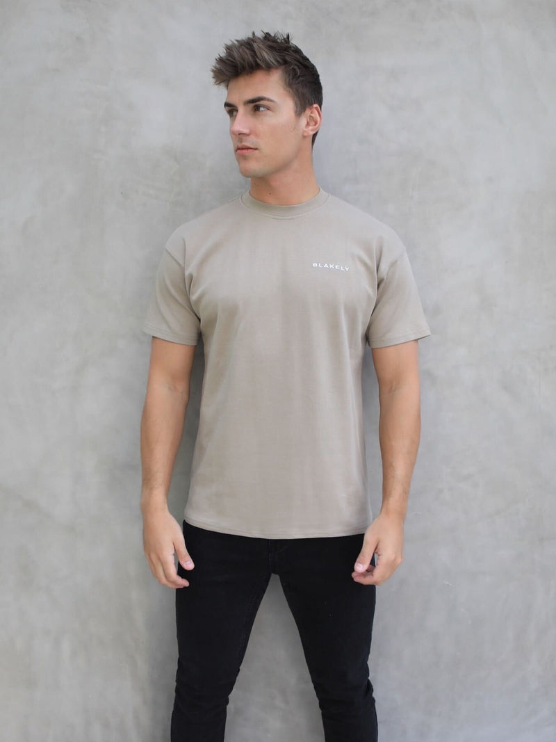 Series Relaxed T-Shirt - Washed Khaki