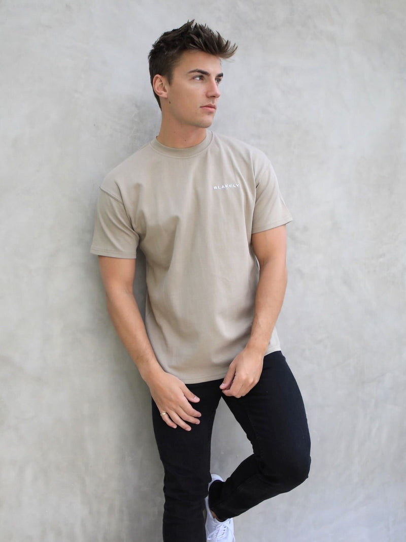 Series Relaxed T-Shirt - Washed Khaki