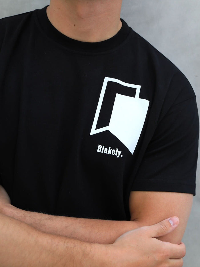 Revolve Relaxed T-Shirt - Black