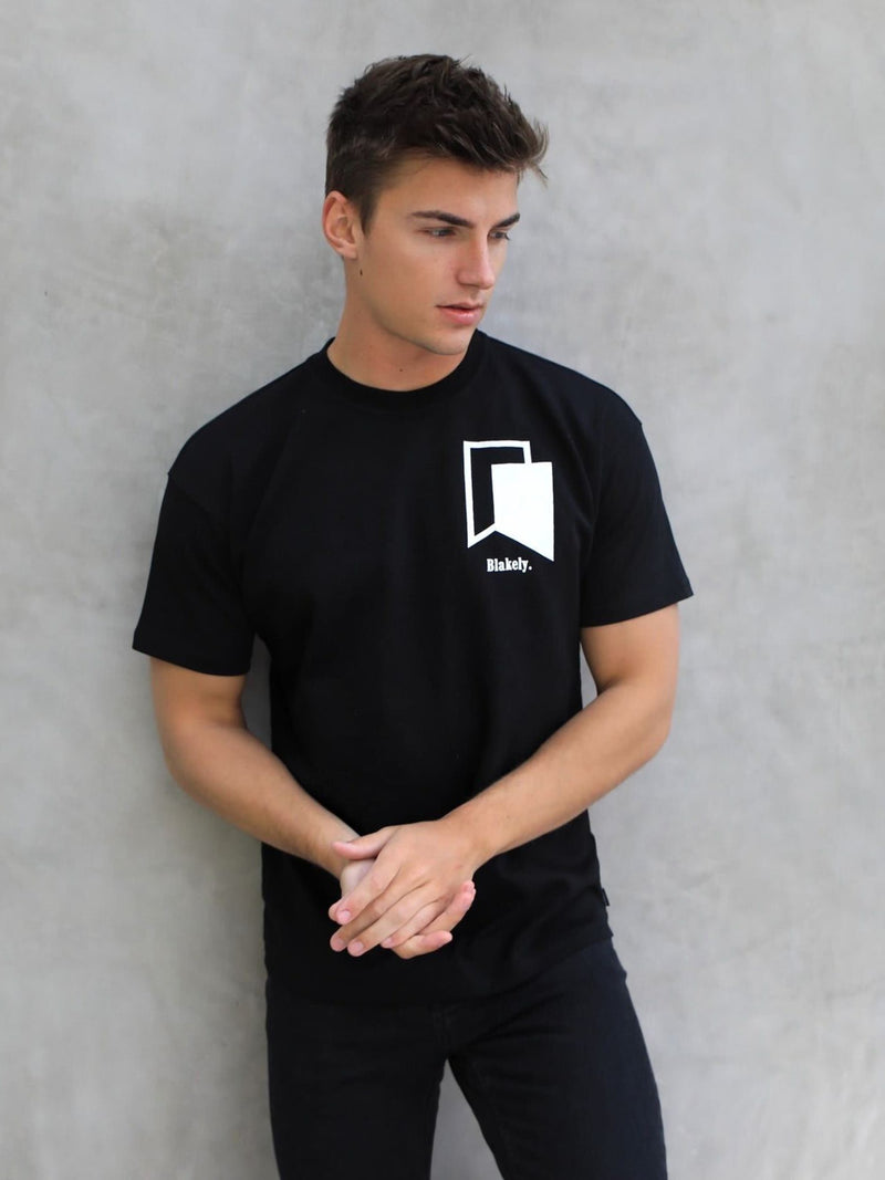 Revolve Relaxed T-Shirt - Black