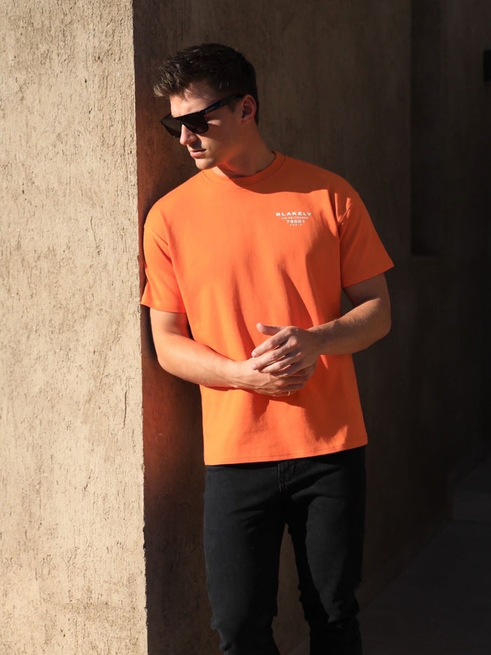 Rue Relaxed T-Shirt - Orange