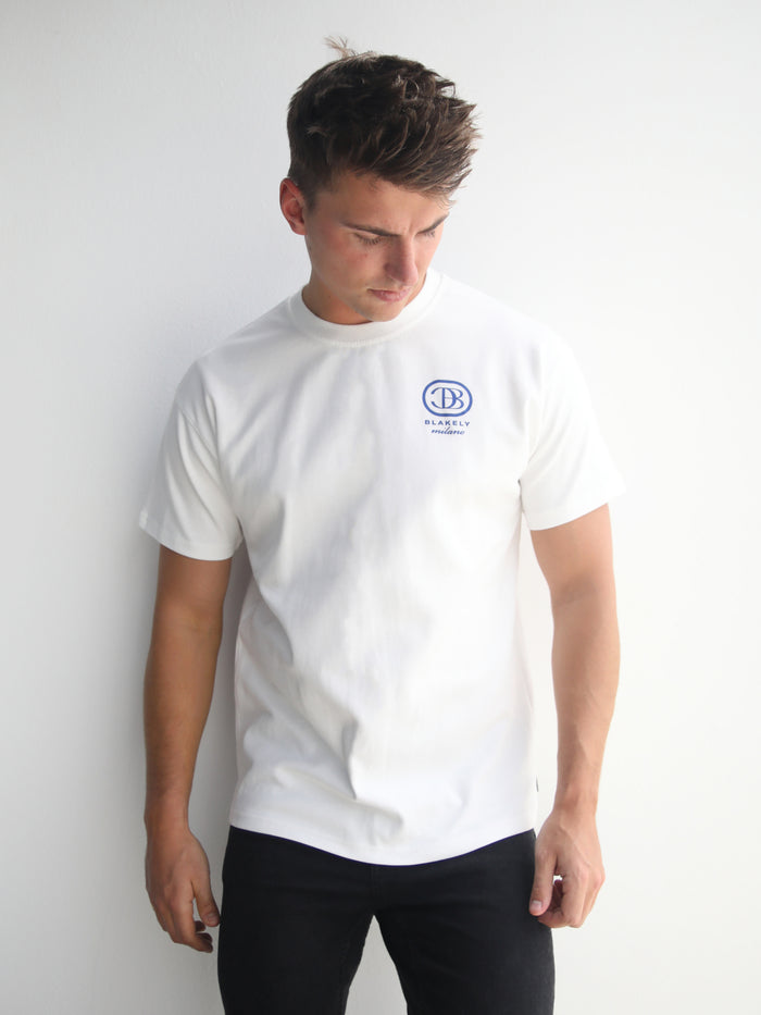 Milano Relaxed T-Shirt - Flat White