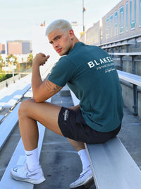 Sports Club Relaxed T-Shirt - Teal Green