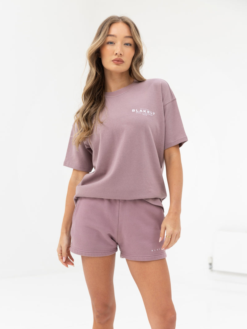 Active Studios Oversized T-Shirt - Dusty Pink