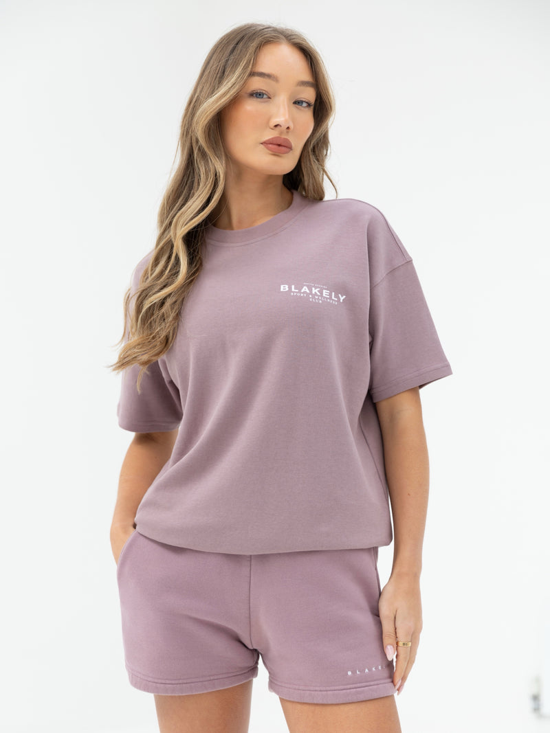 Active Studios Oversized T-Shirt - Dusty Pink