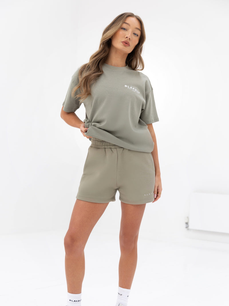 Active Studios Oversized T-Shirt - Olive