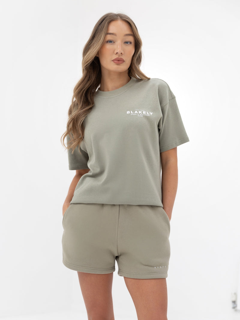 Active Studios Oversized T-Shirt - Olive