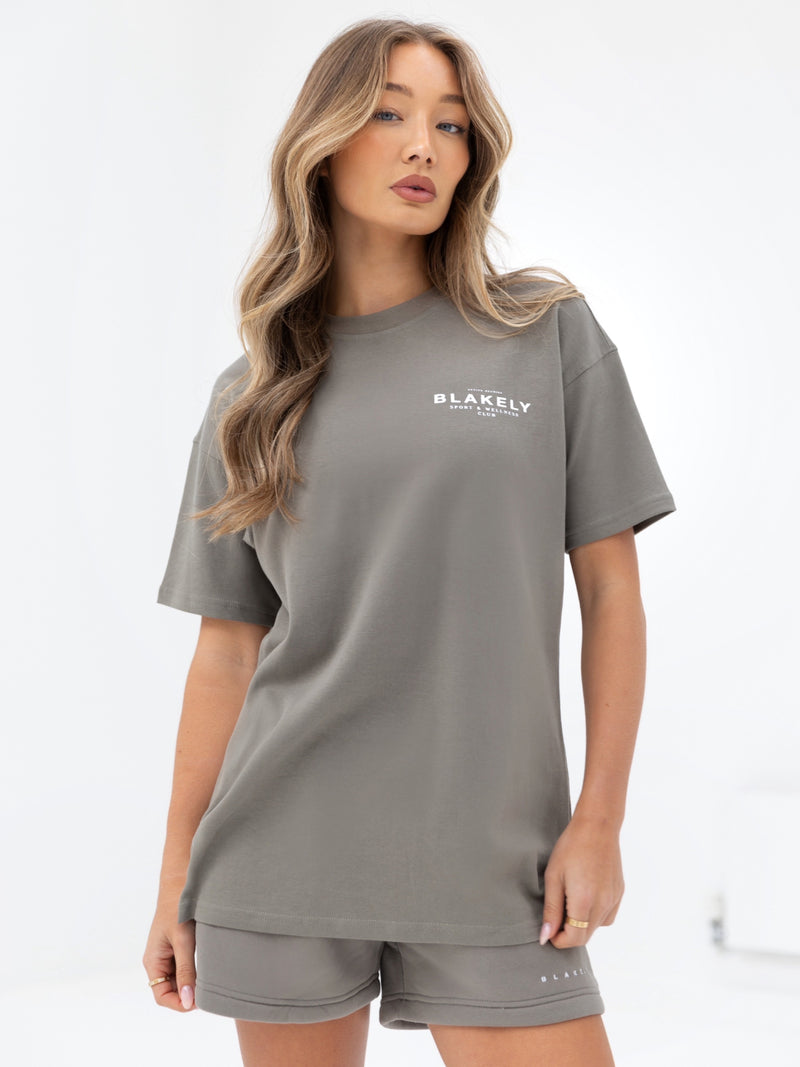 Active Studios Oversized T-Shirt - Safari Green