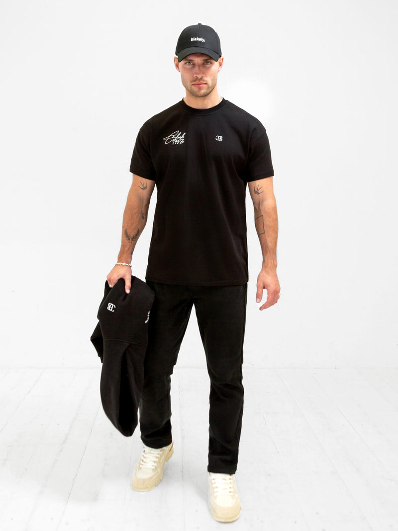 Club Relaxed T-Shirt - Black