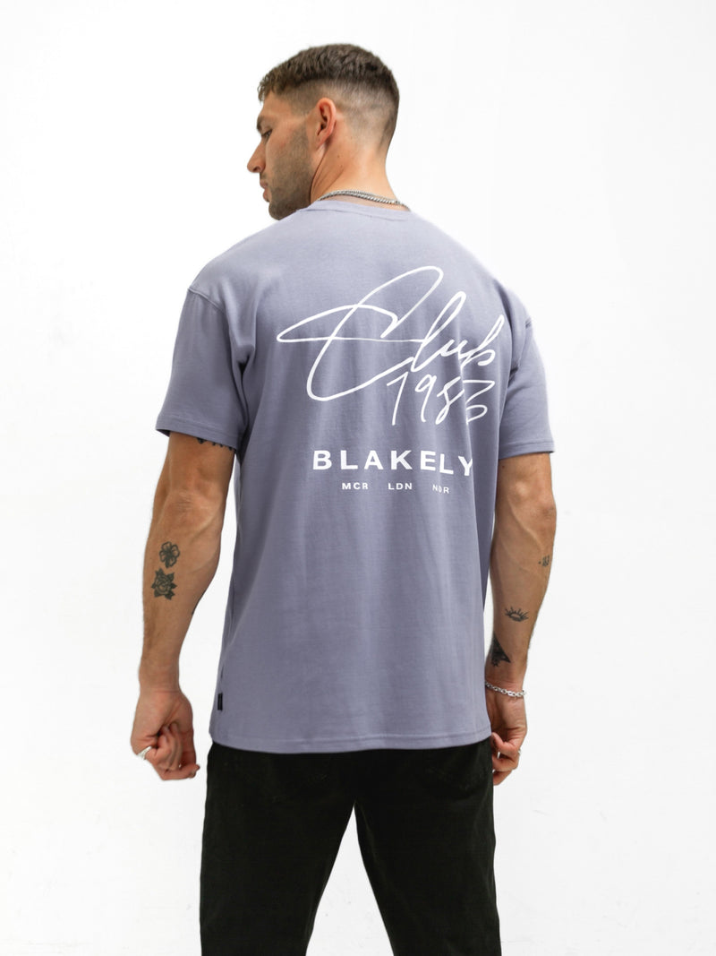 Club Relaxed T-Shirt - Pale Lilac