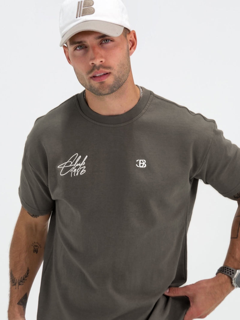 Club Relaxed T-Shirt - Safari Green