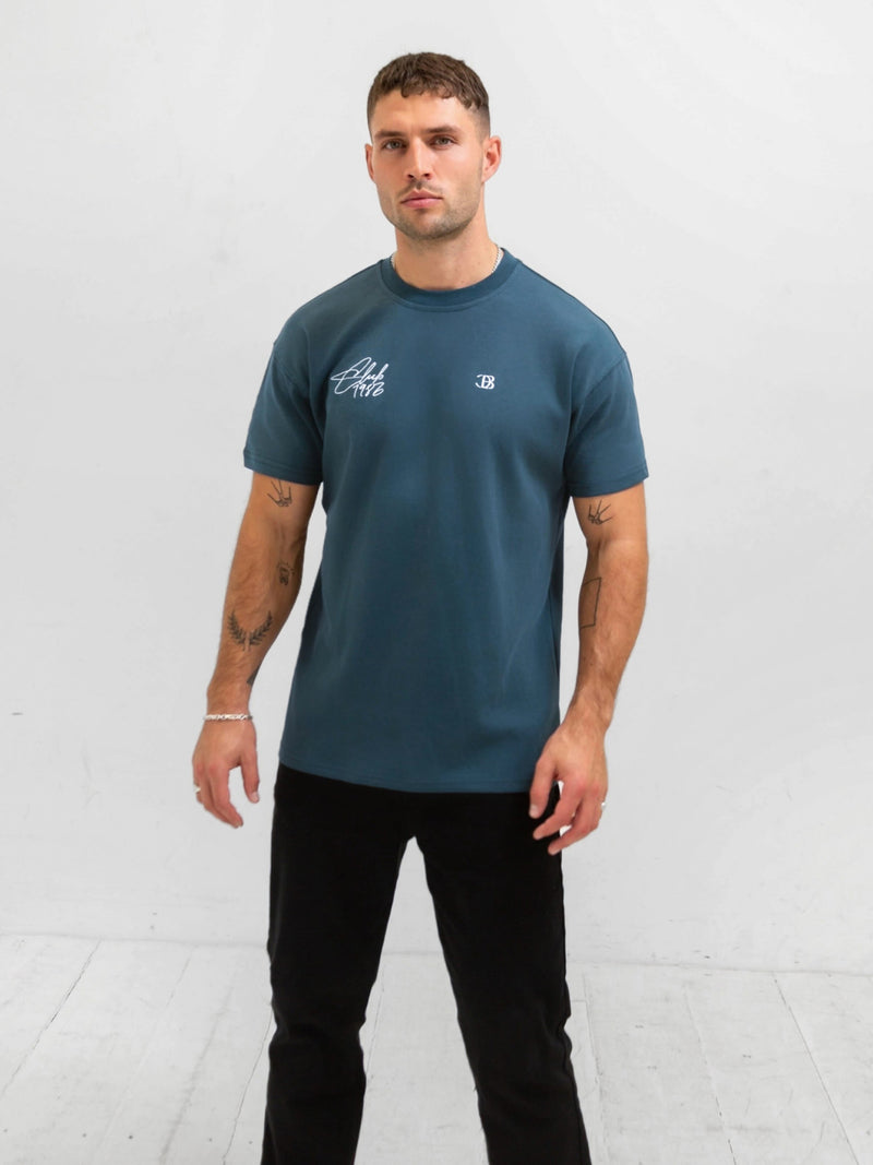 Club Relaxed T-Shirt - Dark Teal