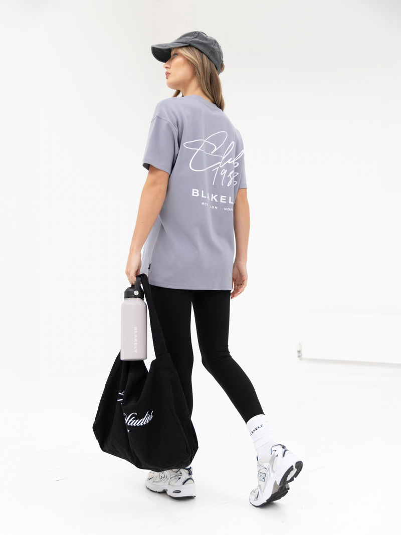 Club Oversized T-Shirt - Pale Lilac