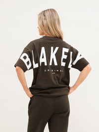 Isabel Oversized T-Shirt - Deep Brown