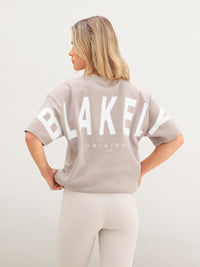 Isabel Oversized T-Shirt - Soft Taupe