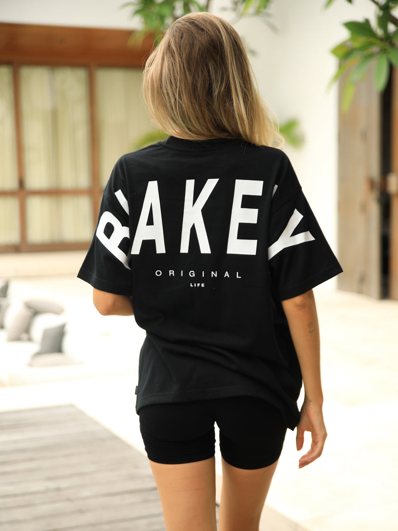 Isabel Oversized T-Shirt - Black