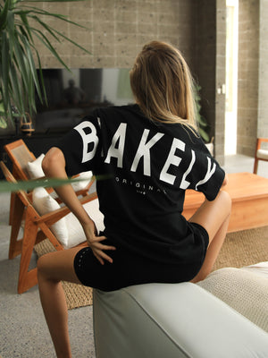 Isabel Oversized T-Shirt - Black