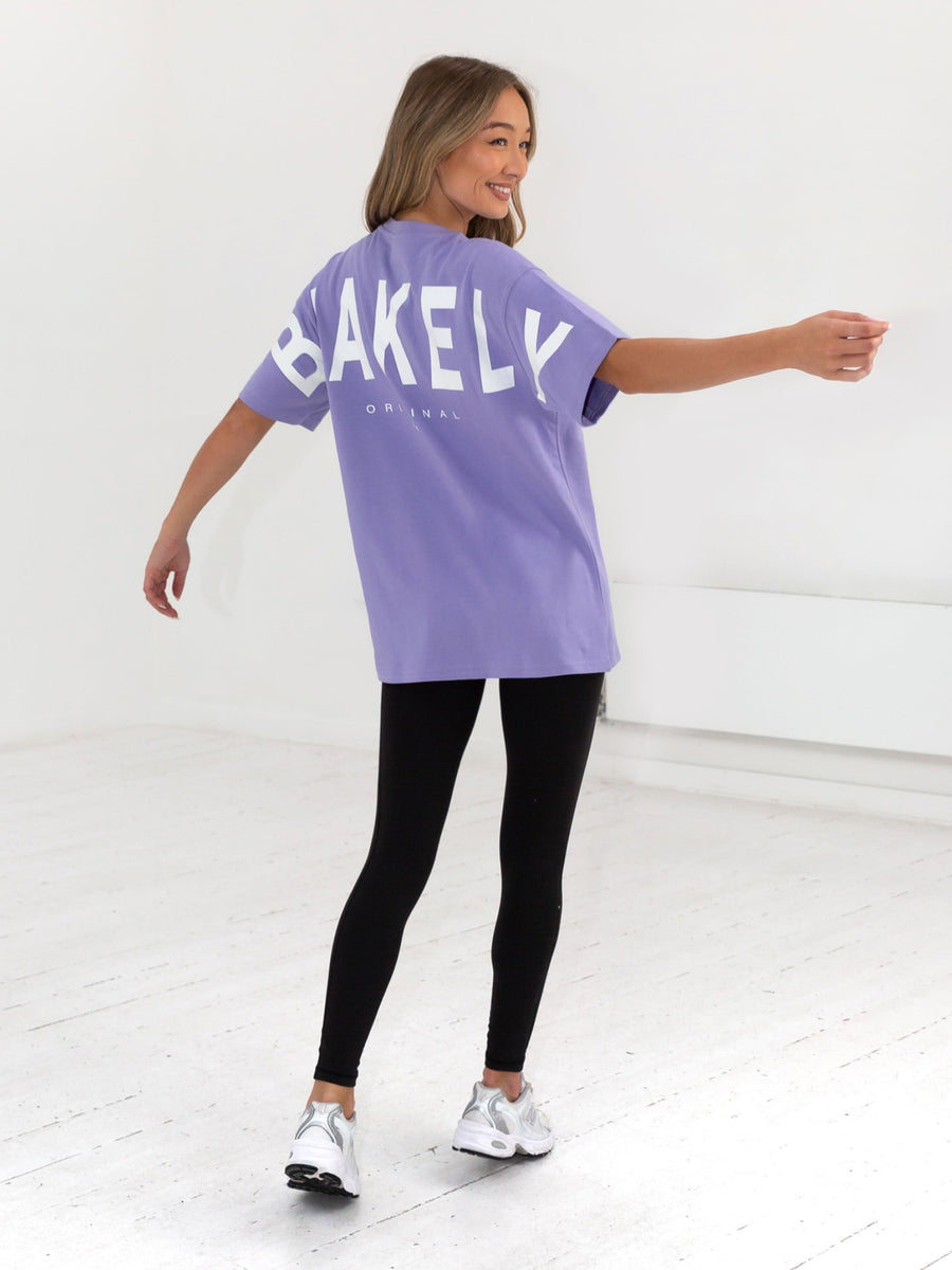 Isabel Oversized T-Shirt - Violet