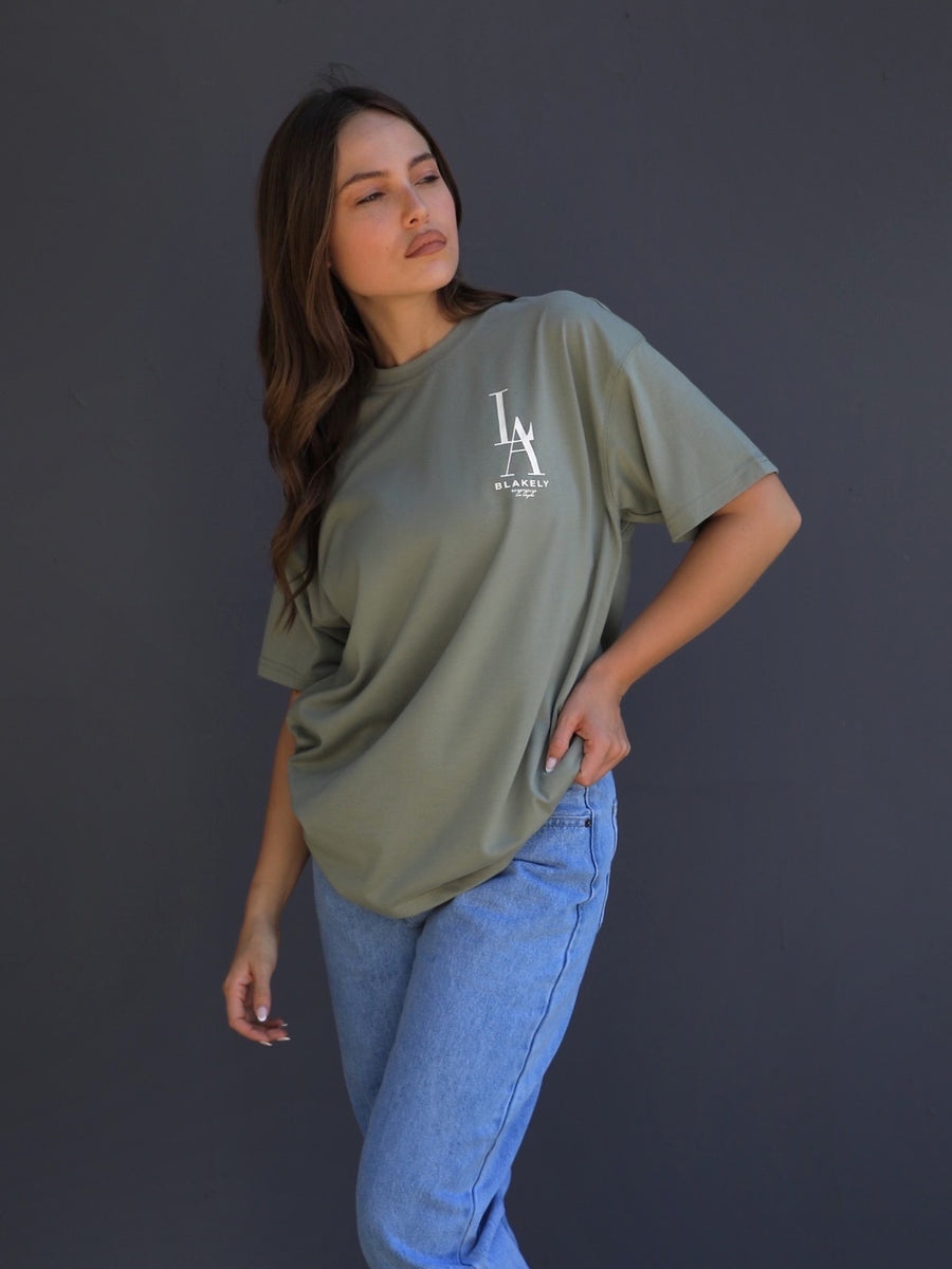 Studio Relaxed T-Shirt - Olive