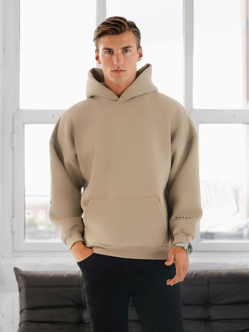 Idris Oversized Hoodie - Tan
